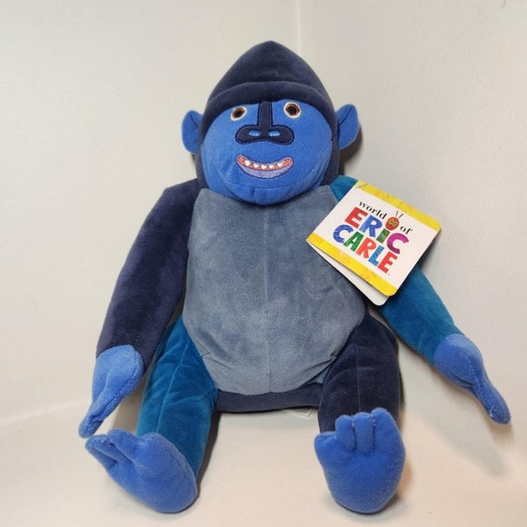 NEW Eric Carle Gorilla Stuffed Animal Plush From Head to Toe 11" Monkey NWT - Picture 1 of 8